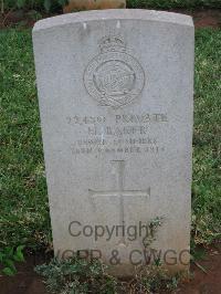 Dar Es Salaam War Cemetery - Baker, H